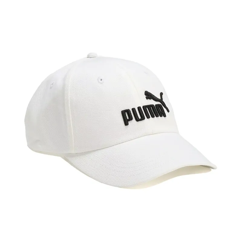 PUMA Cotton Baseball Caps Unisex White-0