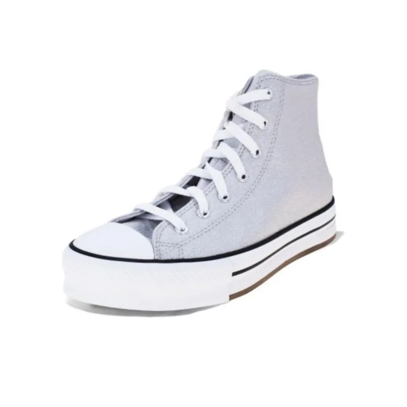 Chuck Taylor All Star Converse Eva Lift Platform Gs High 'Prism Glitter'-2