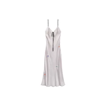 Sangluo Nightgown Women's Light Pearl Gray