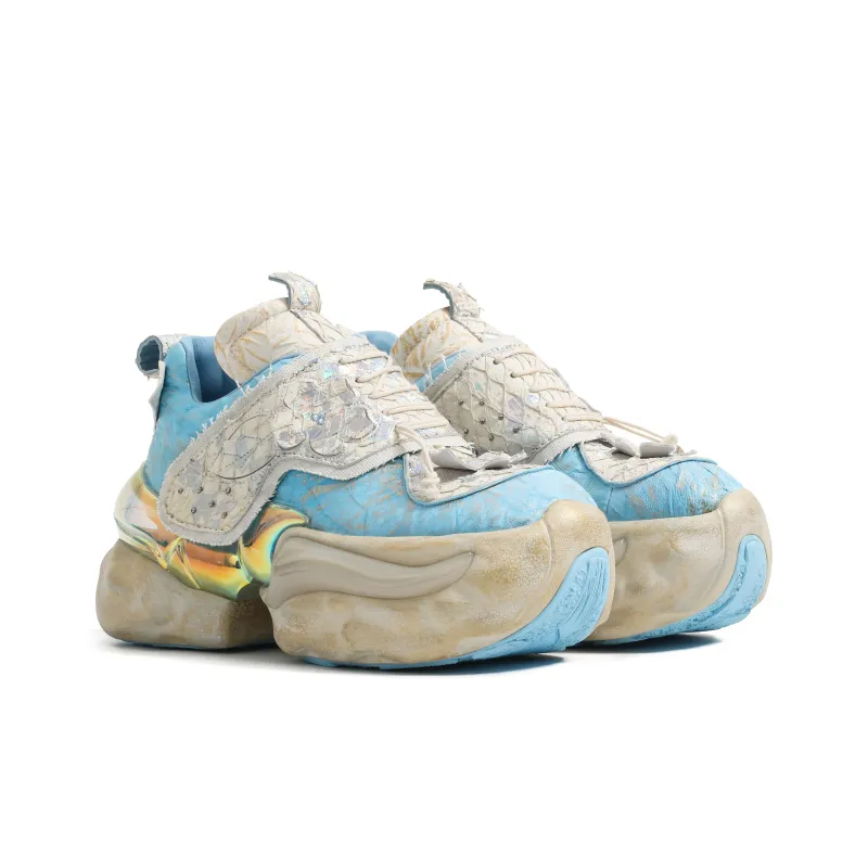 VINYVIOLA Cushioned Wear-Resistant Height Increasing Low-Top Chunky Sneakers Women's-27