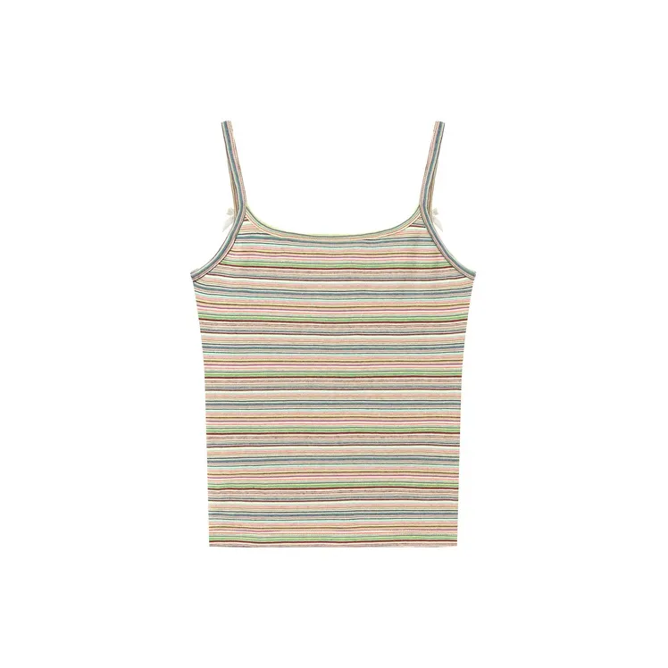 CHUU Tank Tops Women's Yellow Stripes-1