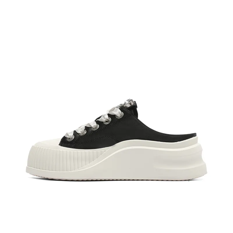 C°BANNER Canvas Shoes Women's Low Top Pink-5