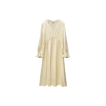 Sangluo Nightgown Women's Shell Yellow