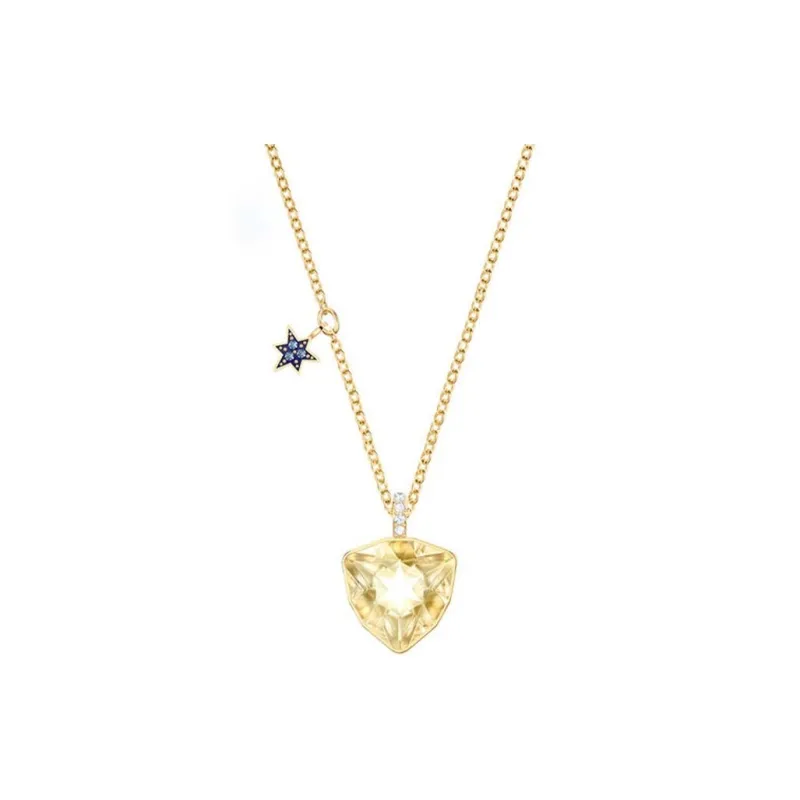Swarovski Mastery Necklaces Women's Gold-0