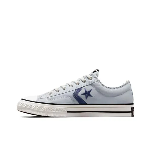 Converse Star Player 76 Sport Remastered Abrasion Resistant Cushioning Low Top Canvas Shoes Unisex Blue White