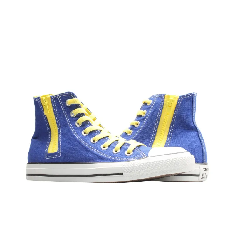 Converse Chuck Taylor All Star Side Zip Hi Radio Blue Yellow-2