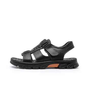 G.N.SHIJIA Beach Sandals Men Black/Brown