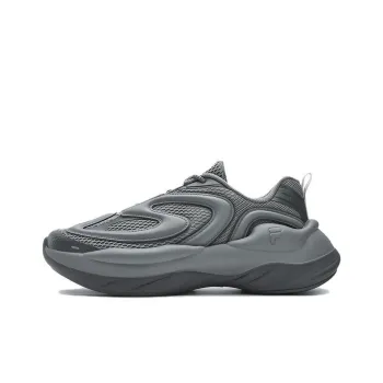 FILA FUSION BUZZARD Cushioning Wear Resistant Low Top Casual Shoes Men's Gray