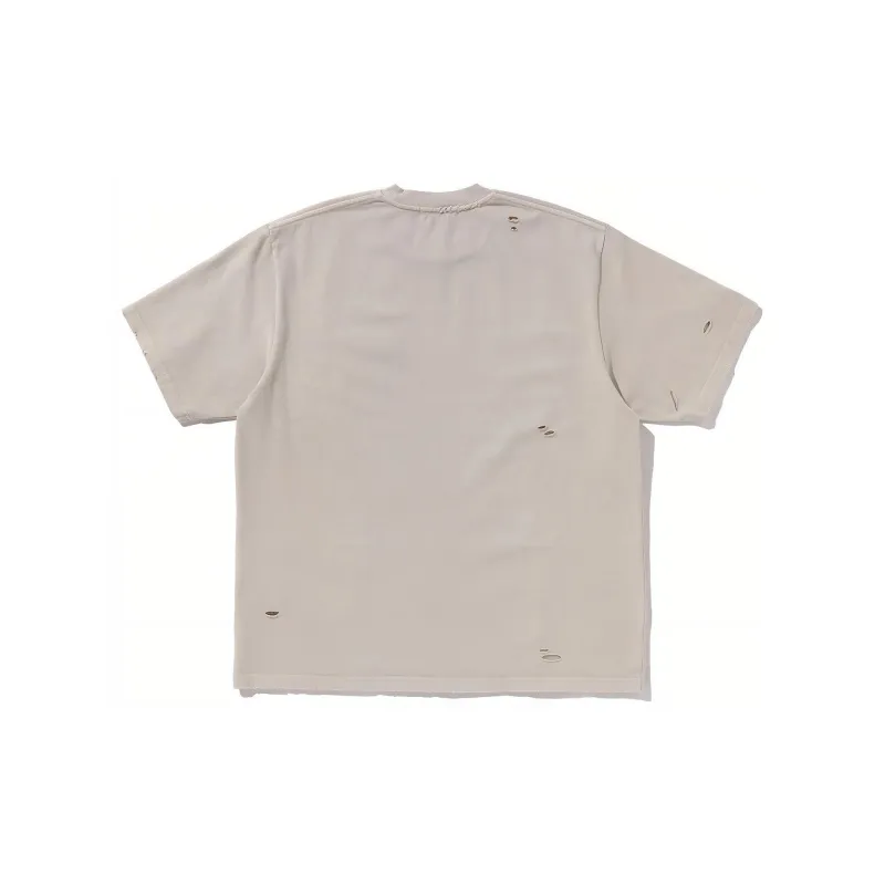 Bape Damaged Garment Dyed Relaxed Fit Tee-3
