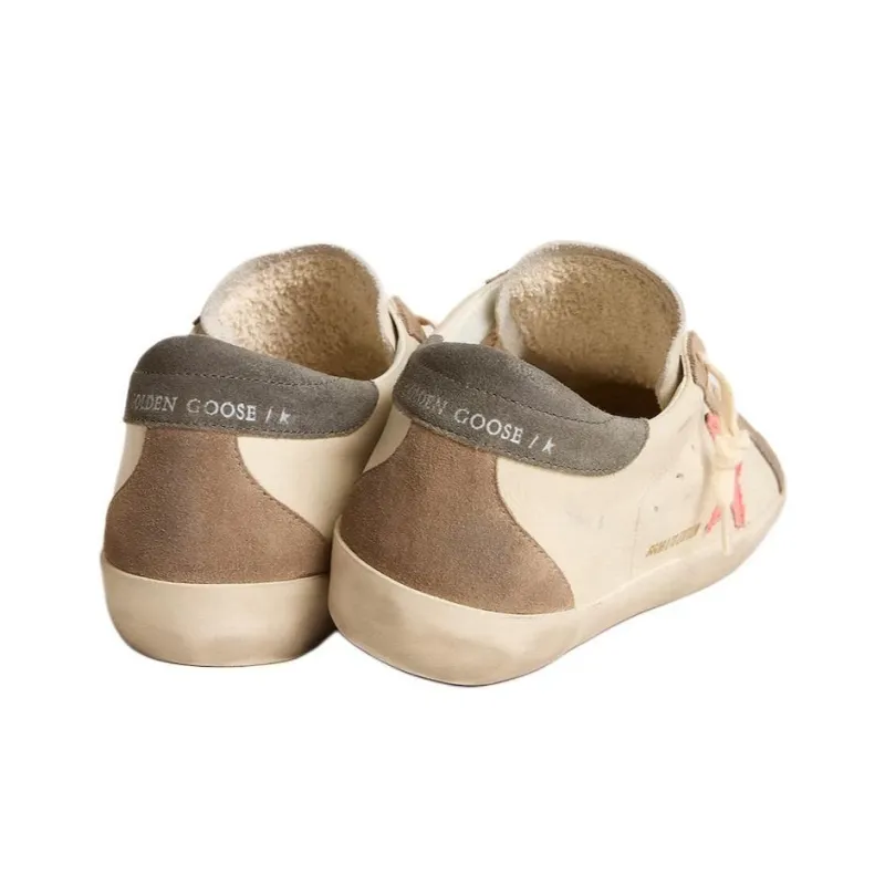 Golden Goose Women's Superstar LTD 'White Salmon Pink'-2