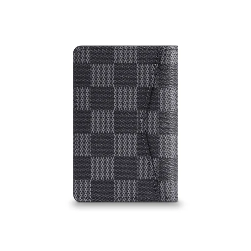 LOUIS VUITTON Pocket Organizer Damier Graphite-3