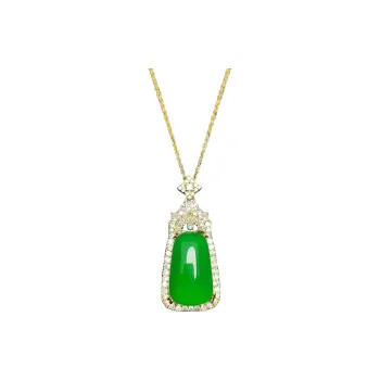 Gifts Chalcedony Jade Necklaces Unisex