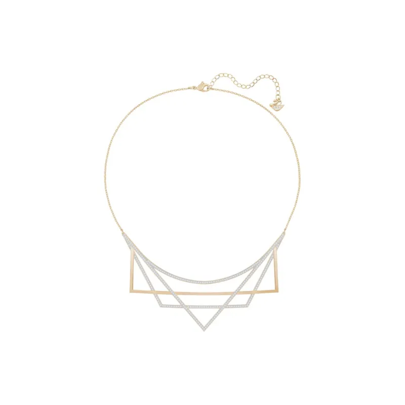 Swarovski Geometry Necklaces Women's White-1
