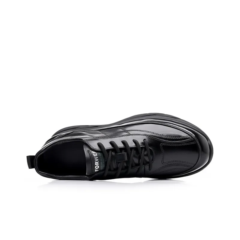 A Fairy Tale Of A Pair Of Shoes Breathable And Wear resistant Low Top Casual Shoes Men's Black-2