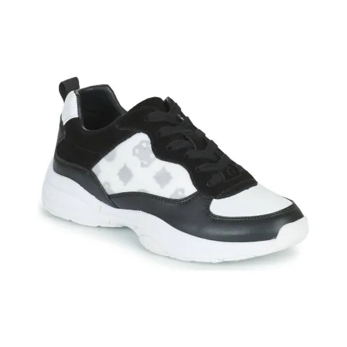 GUESS Luckee2 Abrasion Resistant Low Top Casual Shoes Women's Black