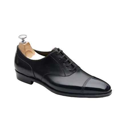 MATTINA Elgar H Genuine Leather Handmade Orthopedic Sole Dress Shoes Men's Black-2