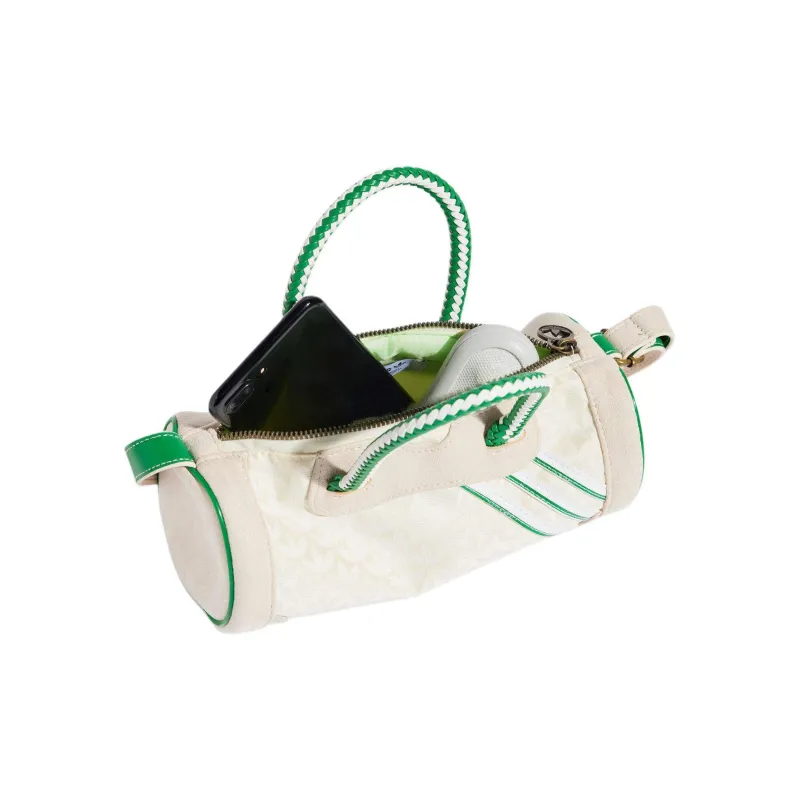 Adidas Originals Polyester Handbag Shoulder Bag Crossbody Bag Mini Unisex White-3