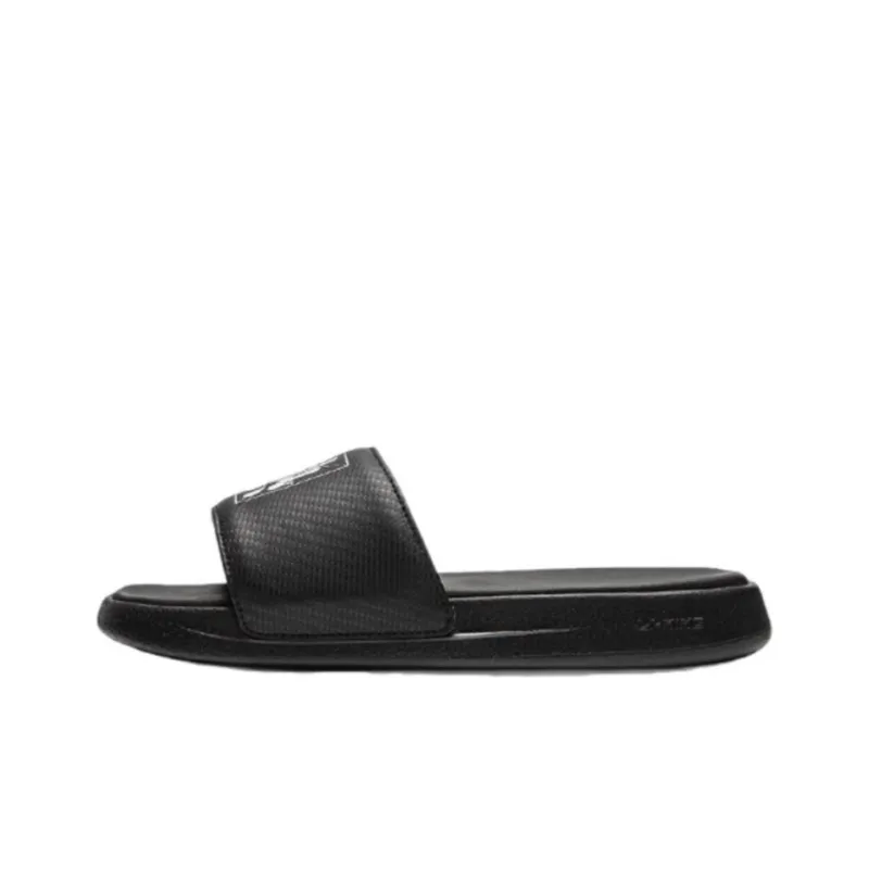 LiNing LN Slipper Slip Resistant Slide Slippers Men's Black White-0