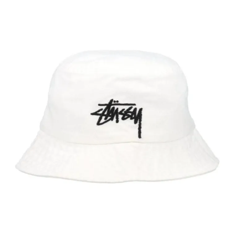 Stussy - Bucket Hats Men's White-1