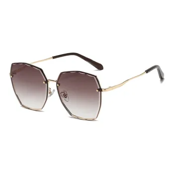 Thunder Pailong Square Sunglasses Women's