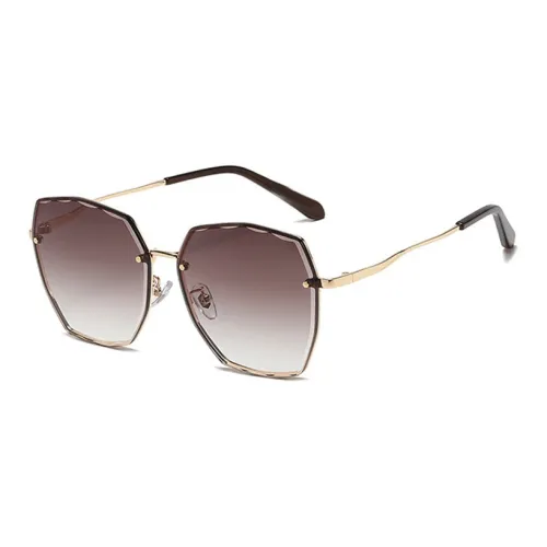 Thunder Pailong Square Sunglasses Women's