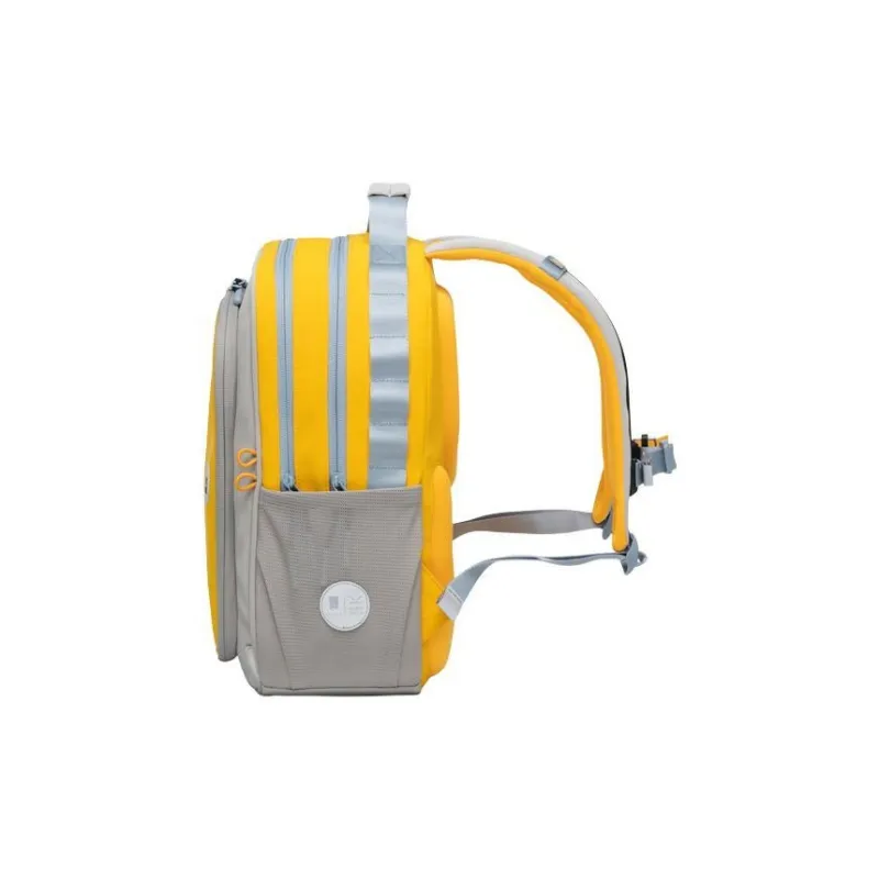 LEVEL8 PU Backpack Regular Men's Yellow-2