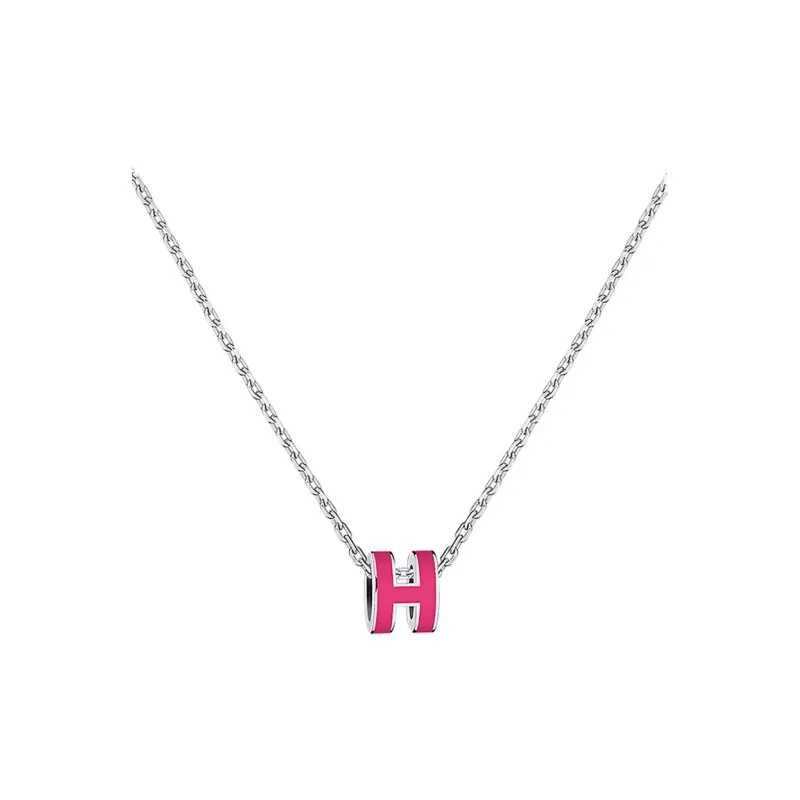 HERMES Pop H Necklace Collection Metal Necklaces Women's-0