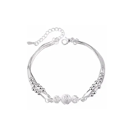 Heart-to-heart 990 Silver Anklets Women's