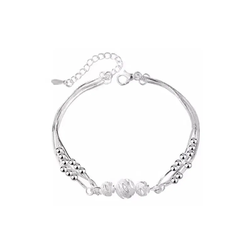 Heart to heart 990 Silver Anklets Women's-0