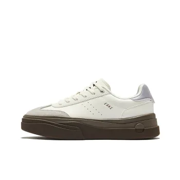 Erke Sun Anti Slip Wear Resistant Low Top Skateboard Shoes Women's Microcrystal White Smoky Gray