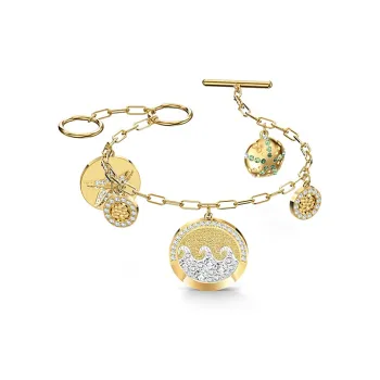 Swarovski Shine Gold Plated Bracelets Women's