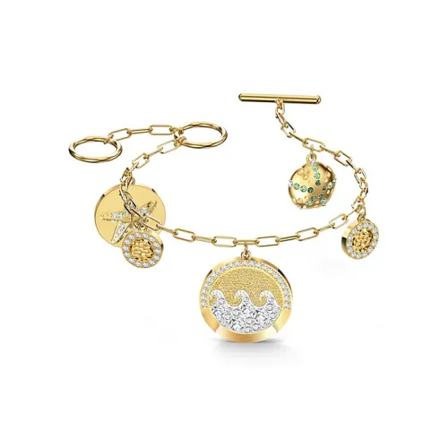 Swarovski Shine Gold Plated Bracelets Women's