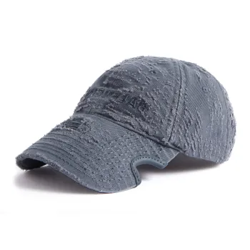 Balenciaga 2010s Laser Destroyed Cap