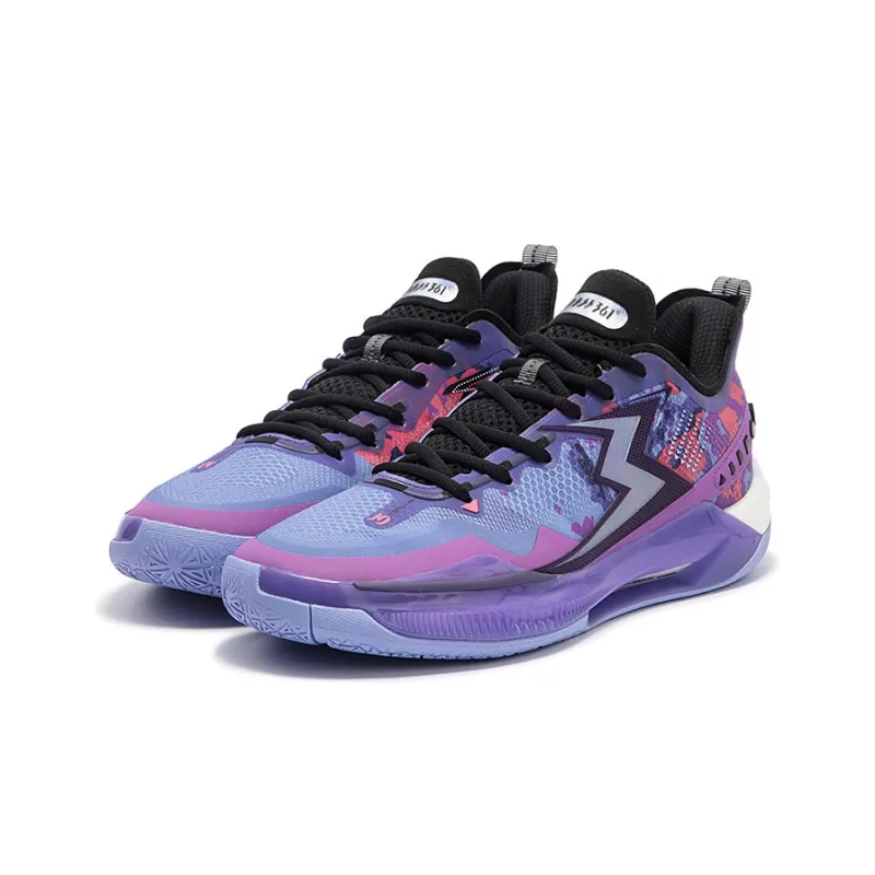 361° BIG3 5.0 Quick PRO Basketball Shoes Men Low Top Pink-2