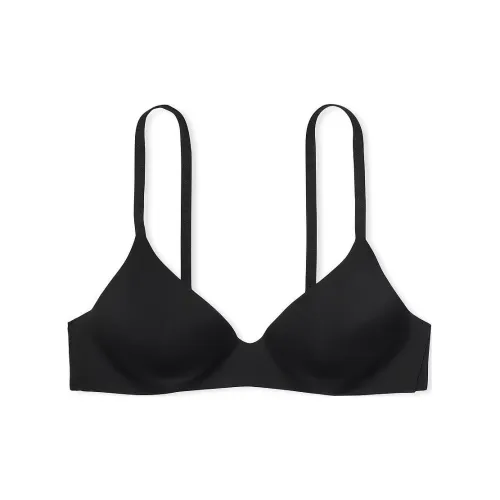 Victoria's Secret THE T-SHIRT Collection 2314 Comfortable Style Lightly-Lined Wireless Bra Bra Women's Black