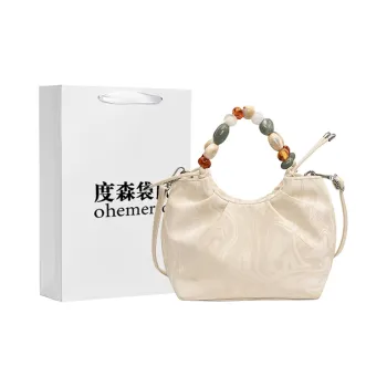 Dusen Kangaroo PU Handbag Women's Multicolor