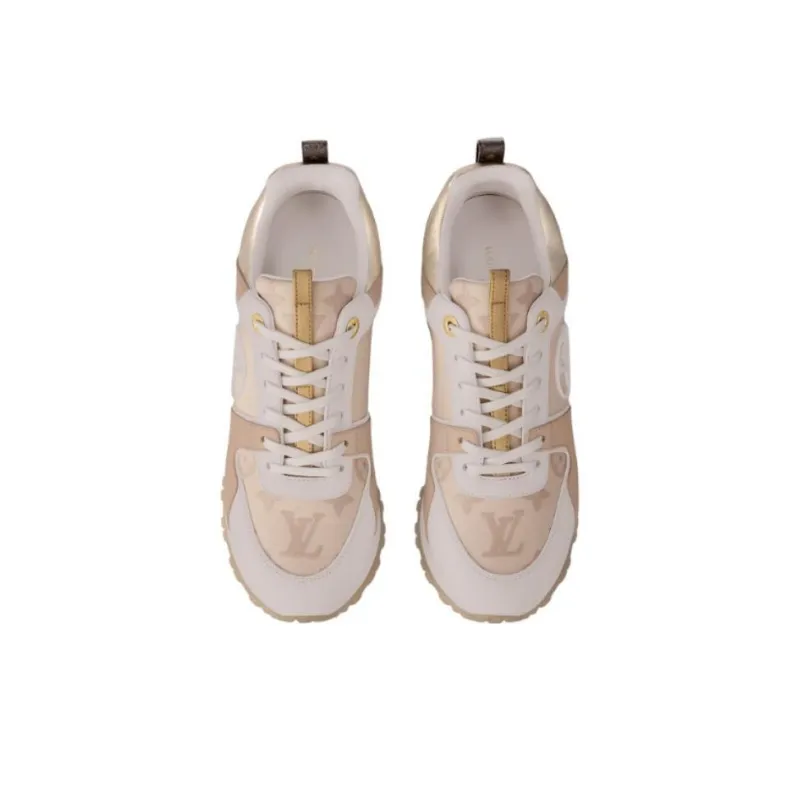 LOUIS VUITTON Run Away Low Top Casual Shoes Women's Pink-4