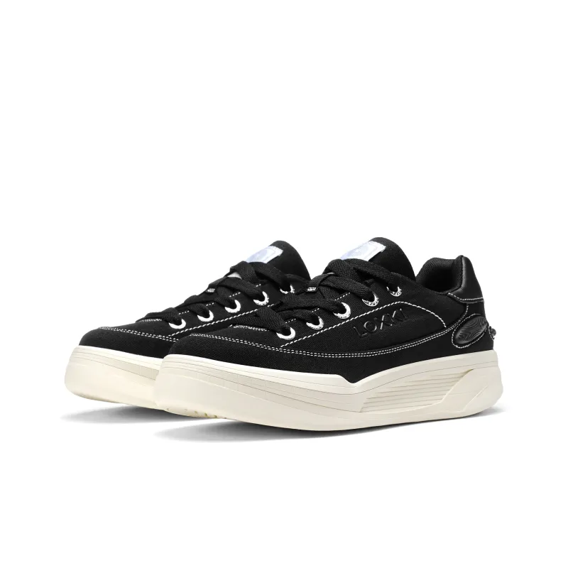 LOXKI Alpha Round Shoes Canvas Shoes Unisex Swag-9