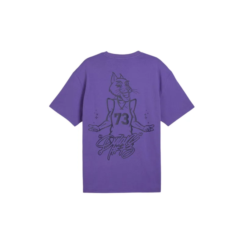 PUMA T-Shirts Men Purple-1
