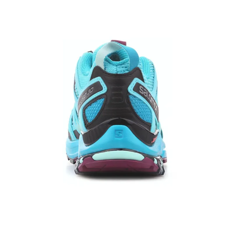 SALOMON XA Pro 3D V9 Durable Breathable Low Top Hiking Trekking Shoes Women's Blue-3
