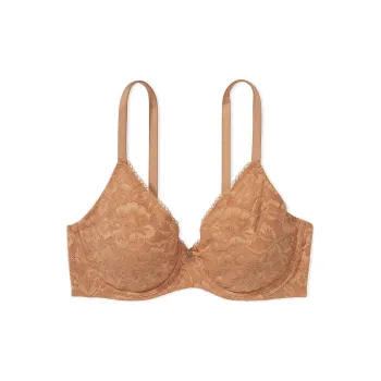 Victoria's Secret PINK BODY BY VICTORIA Invisible Lift Minimizr Le Bra/Toffee Bra Women's Khaki