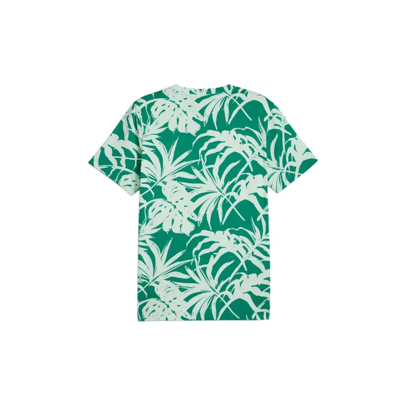 PUMA ESS+ T-Shirts Men Green-1