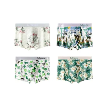 MIIOW Trend Party Series Underpants Men's 4 Pack