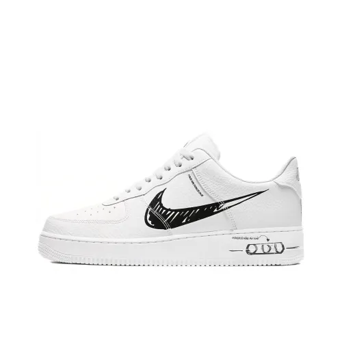 Nike Air Force 1 Low Sketch White Black