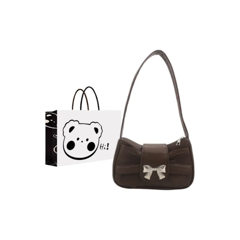 NX DOUGHNUT PU Shoulder Bag Regular Women's Pink White Silver Khaki Brown Black-25