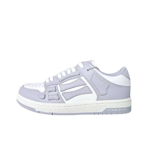 AMIRI Skateboard Shoes Women's Low-Top White/Purple