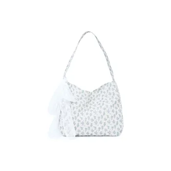 OTA Fabric Shoulder Bag Regular Women's White