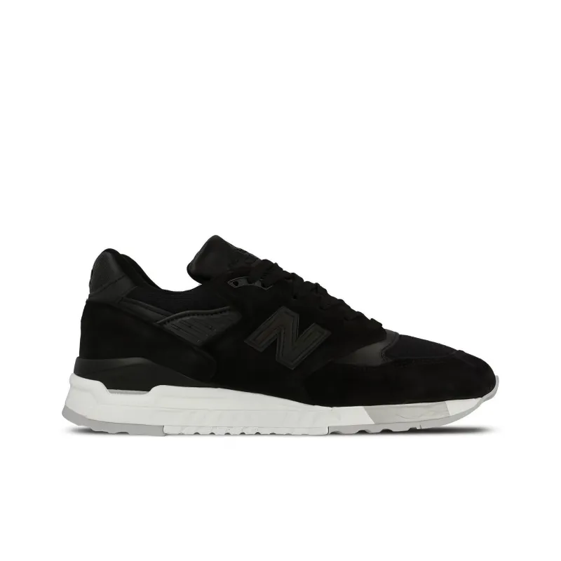 New Balance 998 MiUSA Black White Grey-1