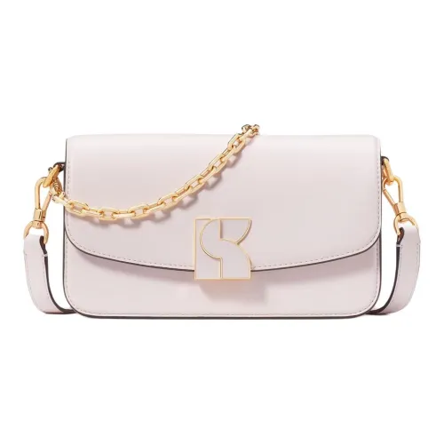 Kate Spade Smooth Leather Handbag Shoulder Bag Crossbody Bag Small Size Women's Glitter Pink