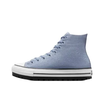 Converse Chuck Taylor All Star City Trek Abrasion Resistant Breathable High Top Canvas Shoes Men's Gray Blue